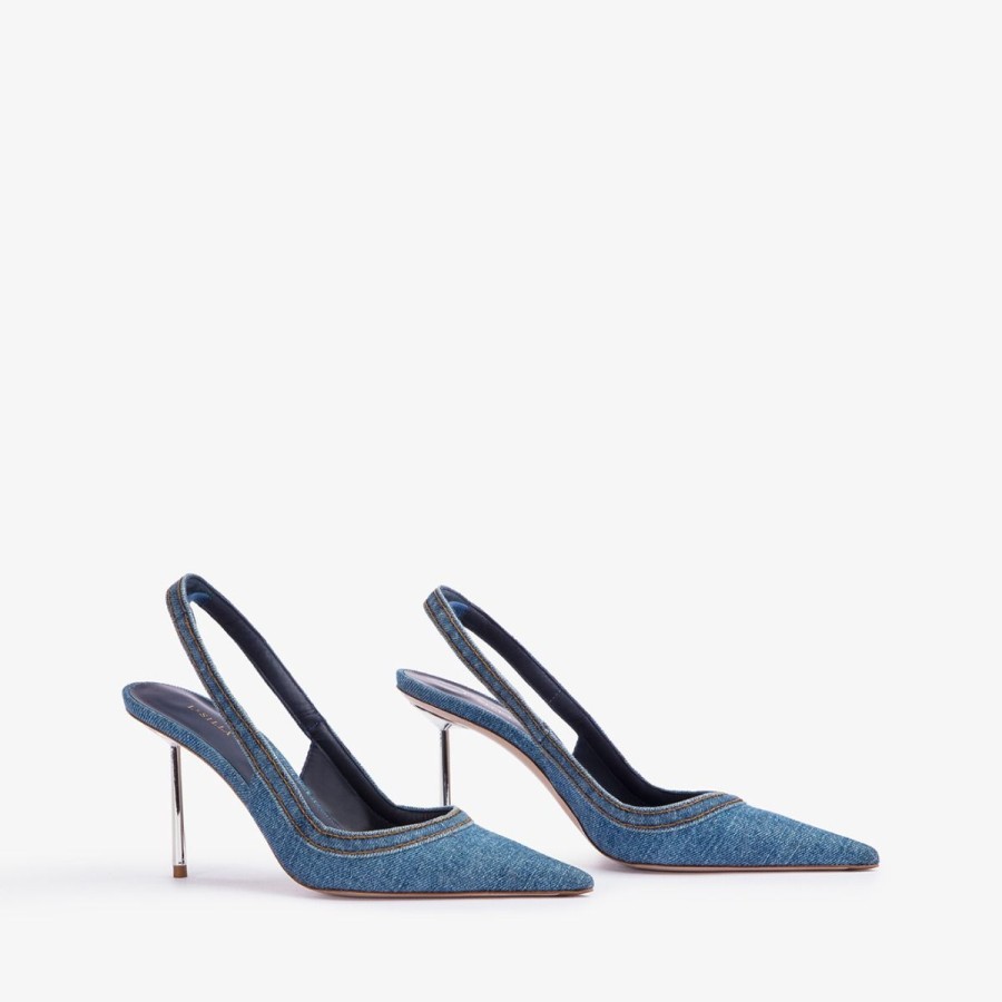 Scarpe Le Silla Tacco Medio | Slingback Bella 80 Mm